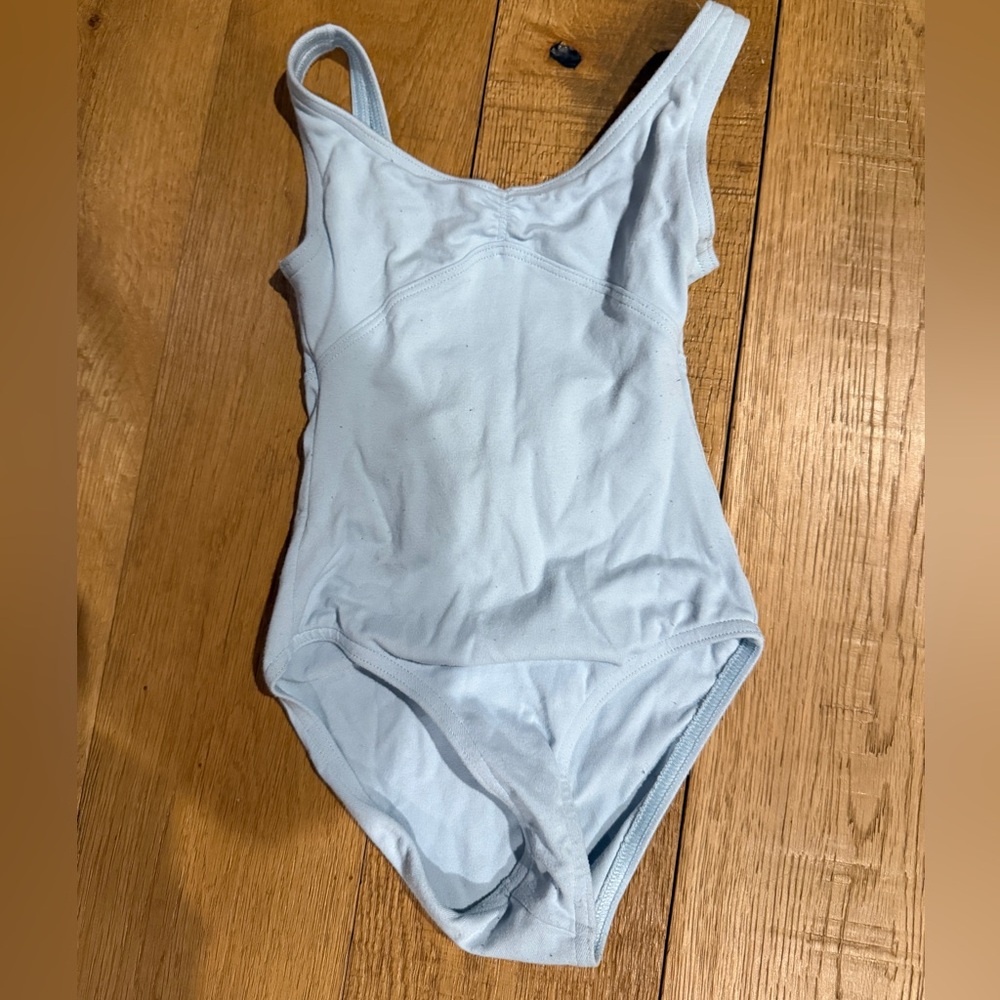 Repetto Light Blue Kids Ballet Leotard